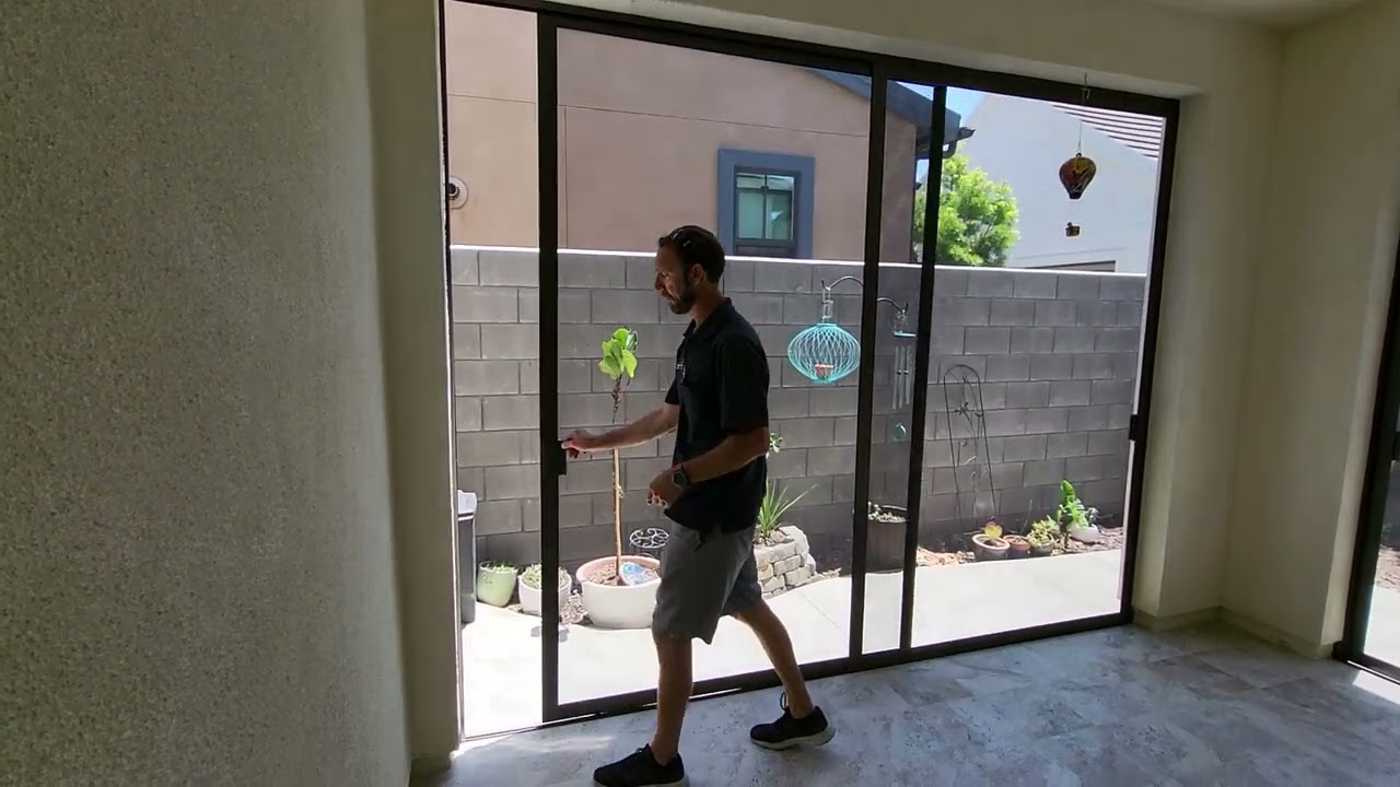 Screened in California room