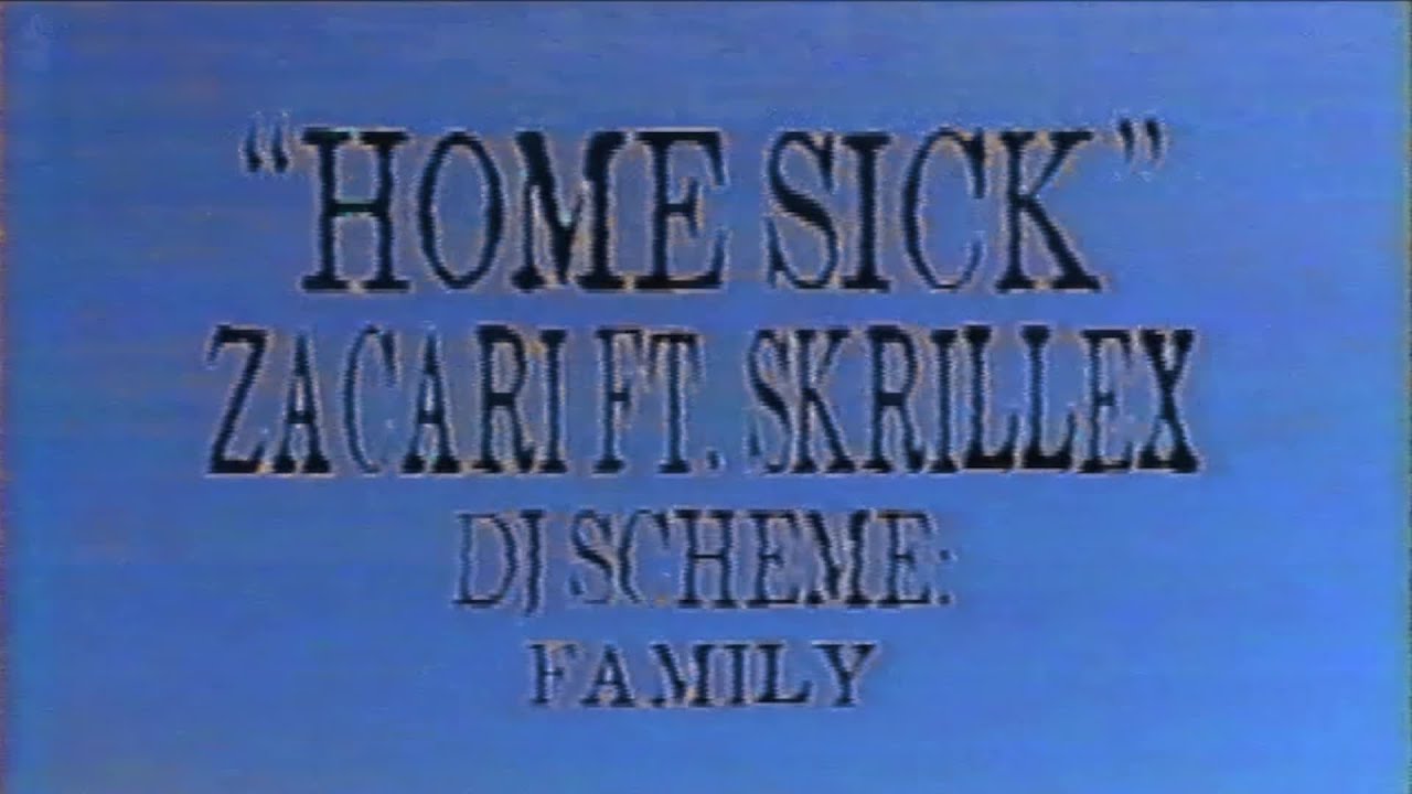 DJ Scheme, Skrillex & Zacari - Homesick (Lyric Video)