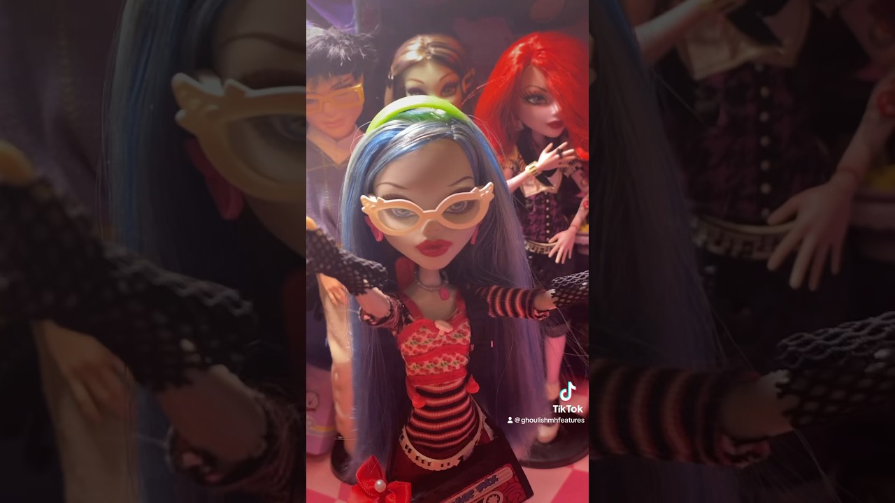 Ghoulias crash out #Monsterhigh #dolltok #monsterhighdoll #dollskit #southpark