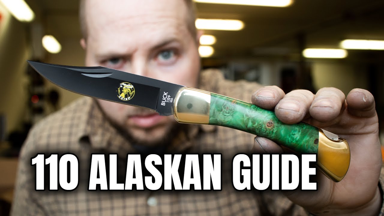 Разбираю на части нож Alaskan Guide моего клиента!! - [ Buck 110 CUSTOM ]