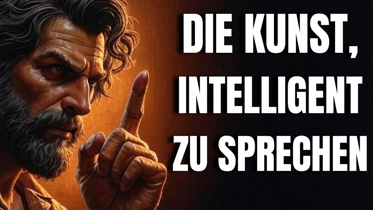 WIE MAN INTELLIGENT SPRICHT: Meistern Sie die Psychologie der Kommunikation (Stoische Lektionen)
