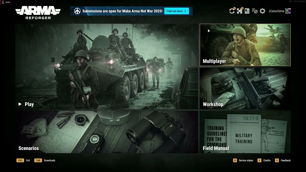 Arma Reforger tutorial básico como jogar Conflict PvE Anizay 2025