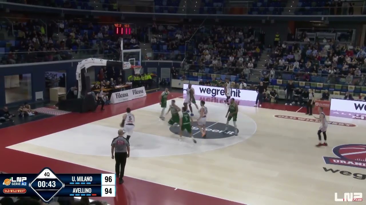 HIGHLIGHTS - WEGREENIT URANIA MILANO - UNICUSANO AVELLINO BASKET