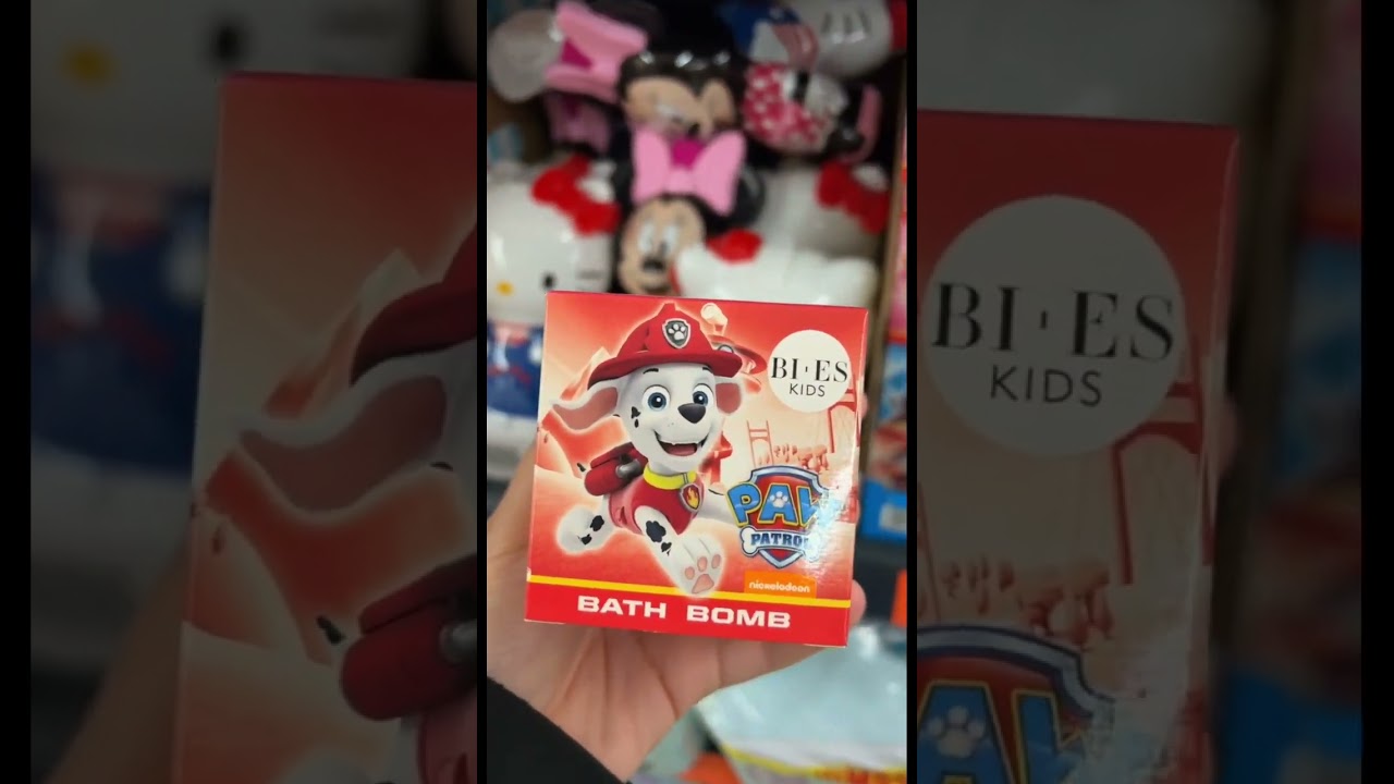 Paw patrol bath bomb 💙❤️ #bathbombs #bath #chase #pawpatrol #shorts #fyp #shortvideo #satisfying