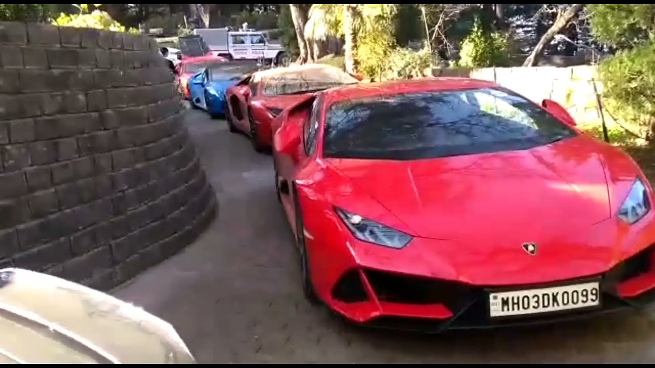 All Lamborghini car Wildflower Hall, An Oberoi Resort, shimla main ruki hui thi 😍🔥 |    #lamborghini