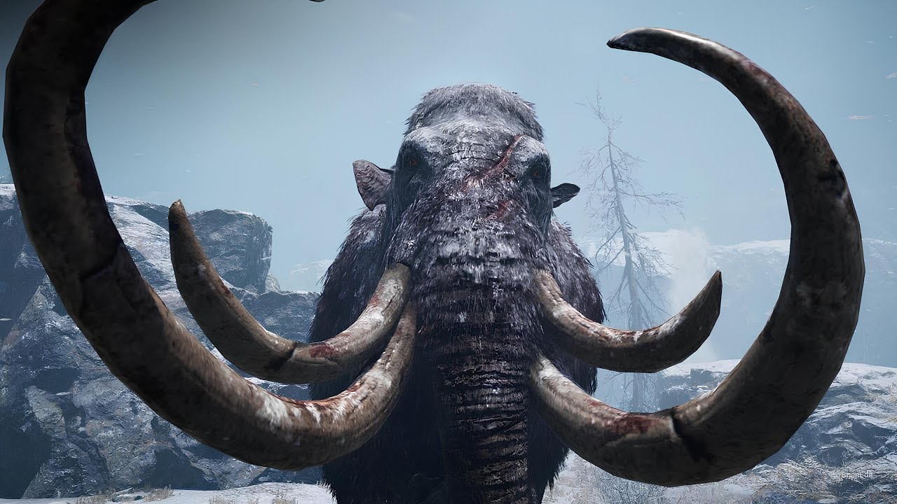 Location Bloodtusk Mammoth - Far Cry Primal [4K 60 FPS Max Settings]