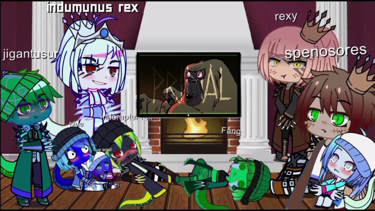 JURASSIC  REACT  TO/PRIMAL..