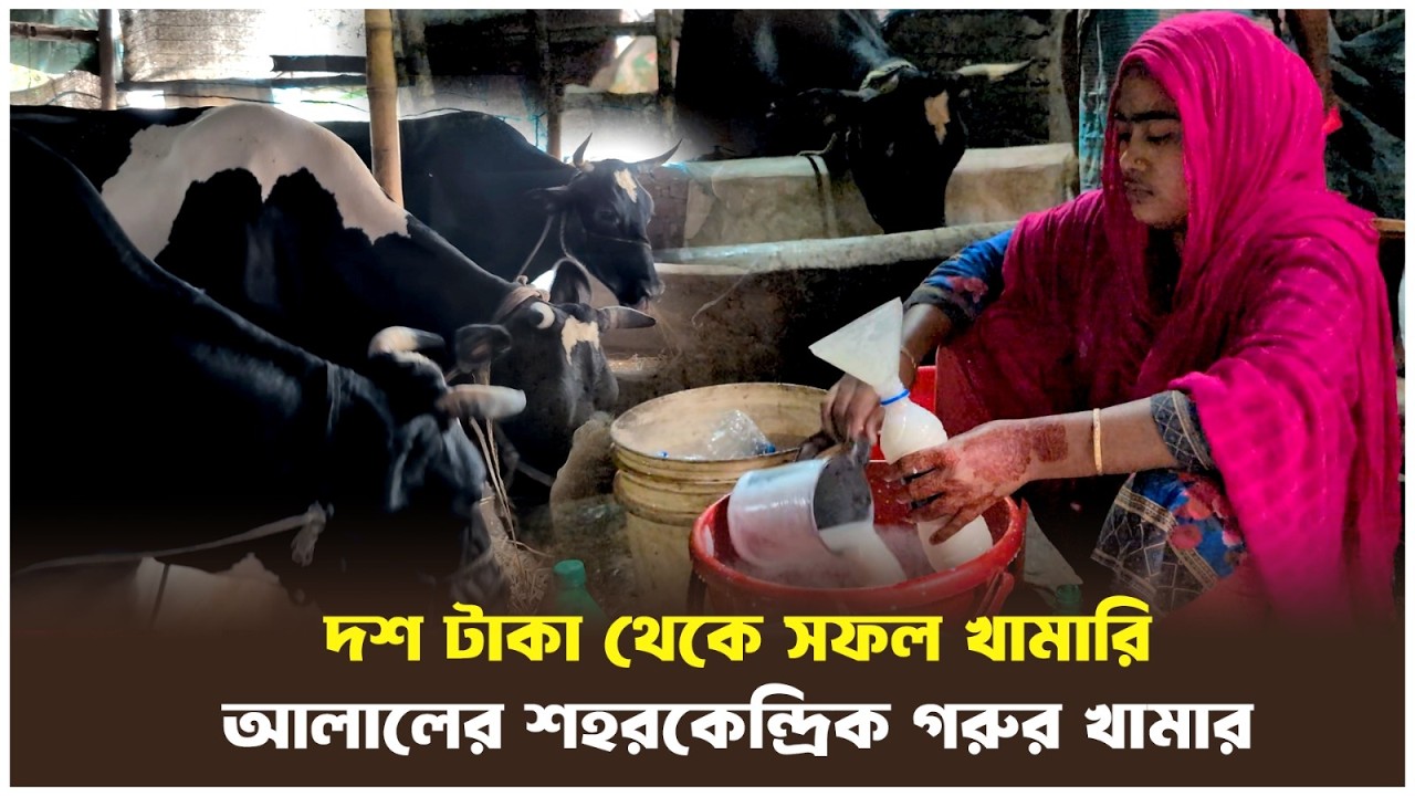 দুধ বিক্রি করে দুই মেয়ের বিয়ে দিছি, বাড়ি করছি | Cow | Farming | Shakti Foundation |