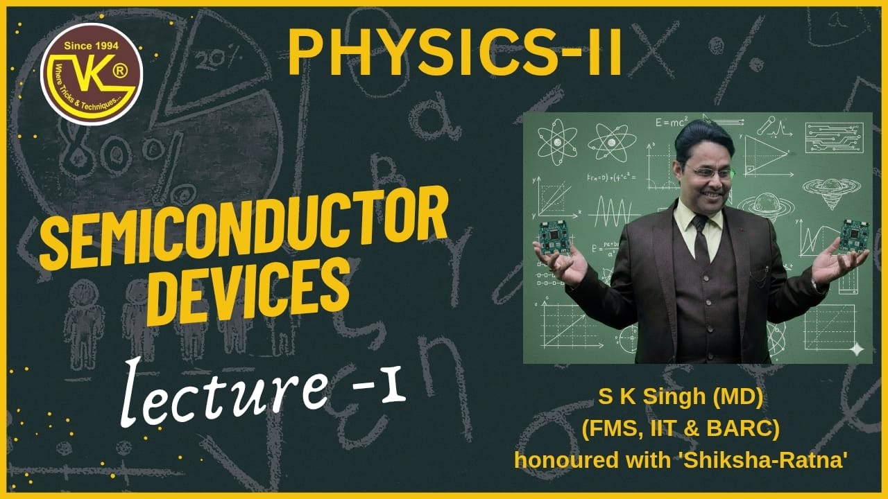 What are Semiconductor Devices? Basics, Types & Working (Electronics Explained) by S K Singh
