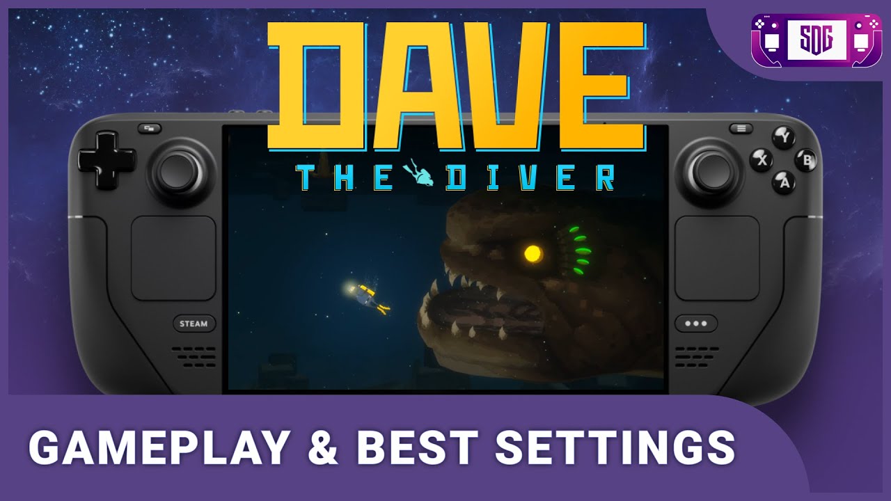 Dave The Diver &mdash; игровой процесс Steam Deck и лучшие настройки