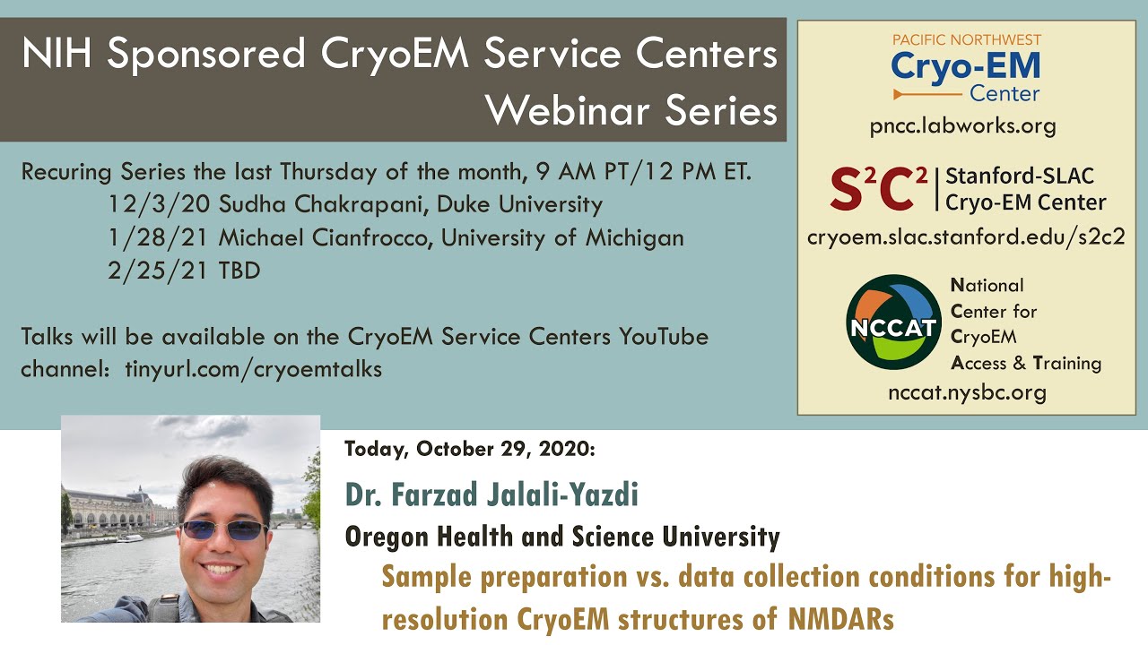 Oct. 29, 2020: Dr. Farzad Jalali-Yazdi, PostDoctoral Fellow, Oregon Health and Science University