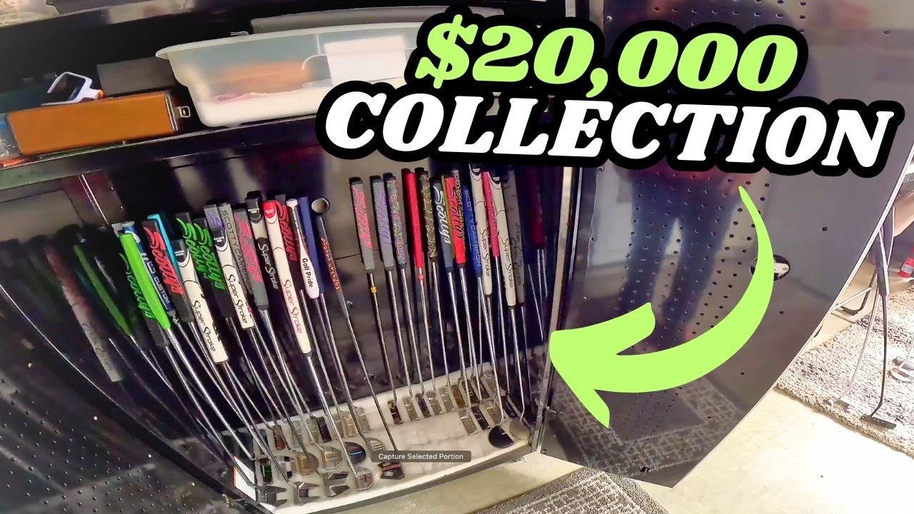 Покупка коллекции клюшек для гольфа Scotty Cameron за 20 000 долларов.