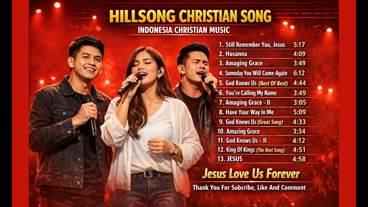 HILLSONG CHRISTIAN SONG - INDONESIA CHRISTIAN MUSIC - Songforfunmusicofficial 