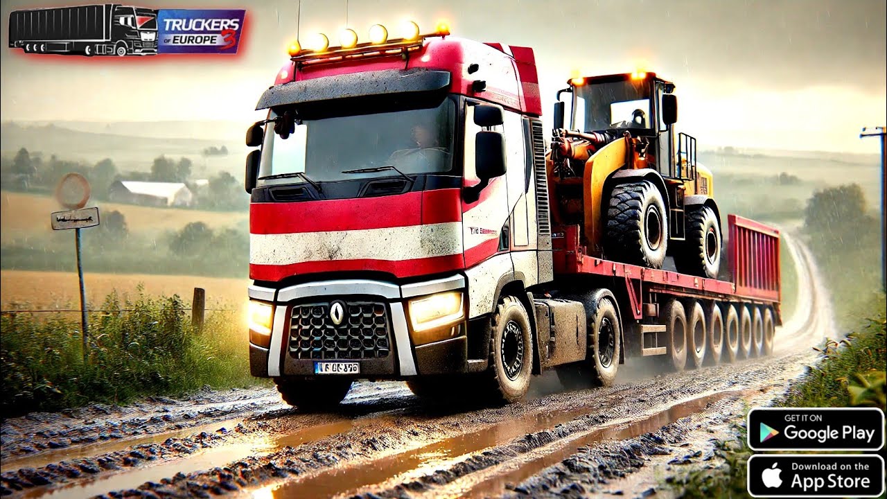 🚛Truckers of Europe 3🚦Munich to Quarry  🛣️ Renault T range✅ Front Loader delivery✨ULTRA Graphics