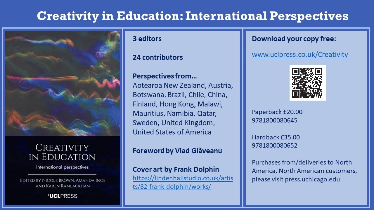 Creativity In Education: International Perspectives