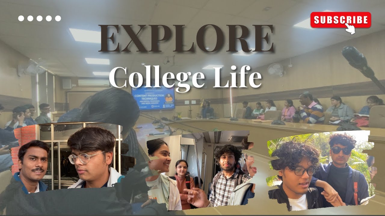 Conference on Content Production Technique | College Event | Explore college life | Delhi University