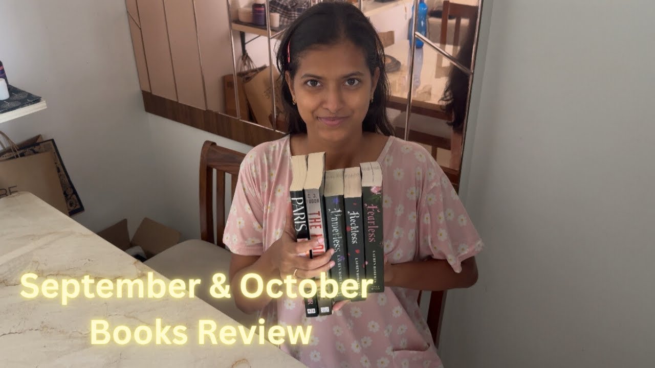 September & October Book Review || THRILLER, MYSTERY, FANTASY