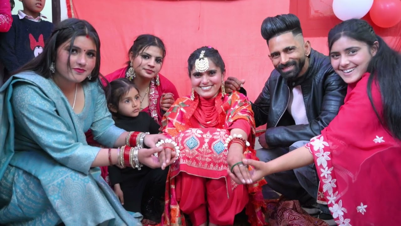 Sonia weds Karmpal Wedding song part 3