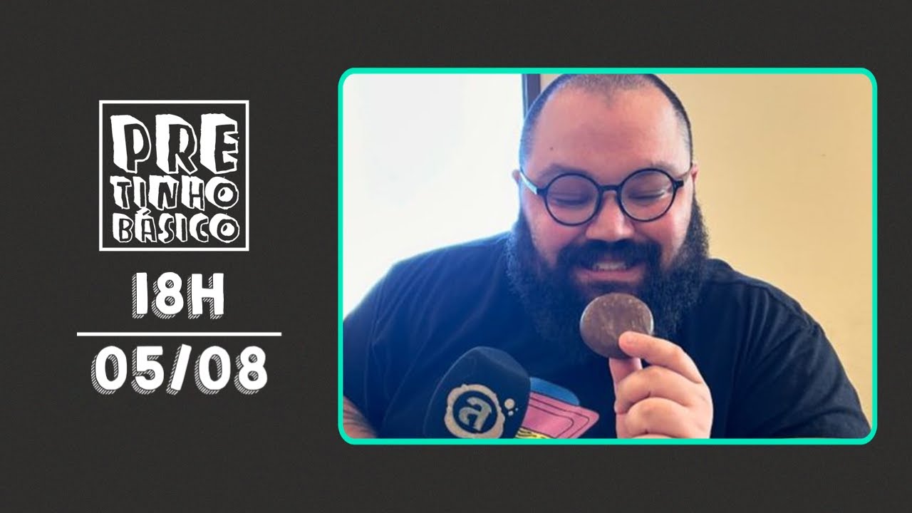 PRETINHO BÁSICO 18H AO VIVO | Rede Atlântida | 05/08