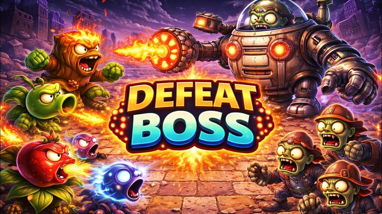 DEFEAT BOSS With This Insane Strategy | Plants vs Zombies 2