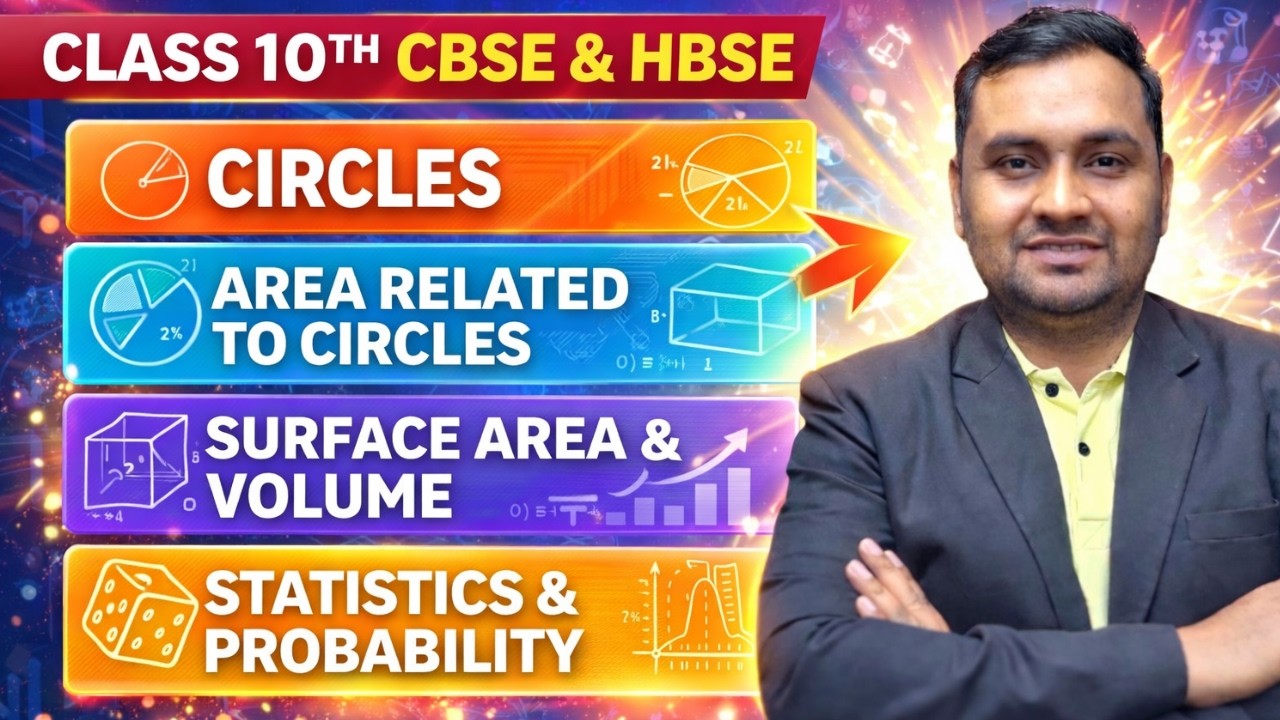 Class 10 Maths Full Revision 2026 | ONE FINAL TIME   | CBSEHBSE Board Exam Preparation