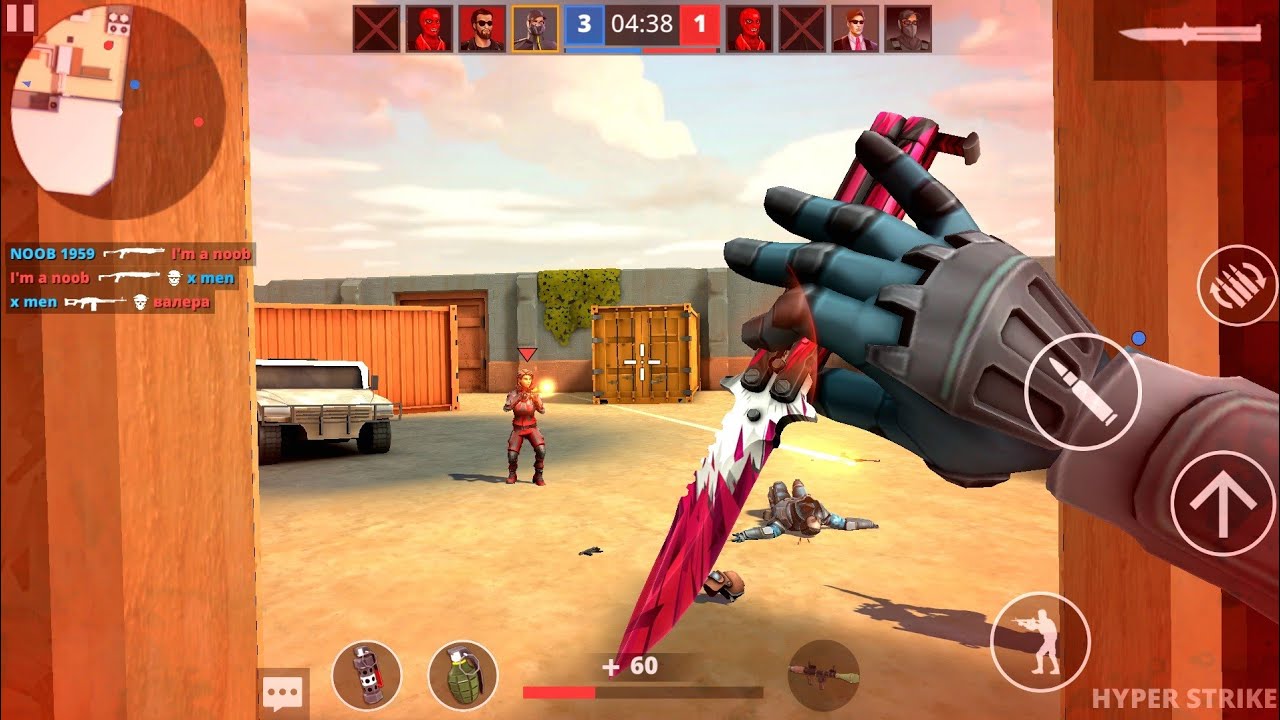 Hyper Strike PVP FPS Mobile Shooter HD Android Gameplay #androidgames #mobilegames 