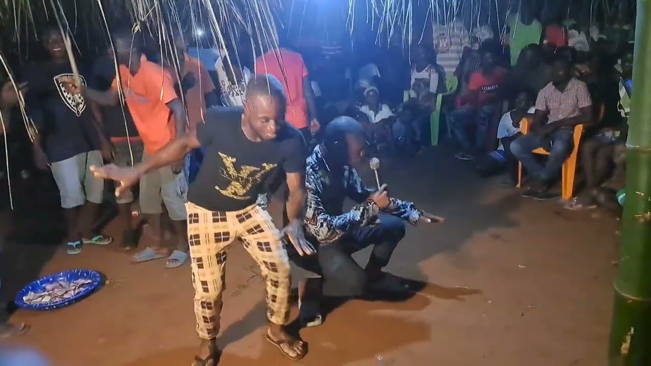 Delpo Sonkarley,one of the traditional artists of Nimba County.