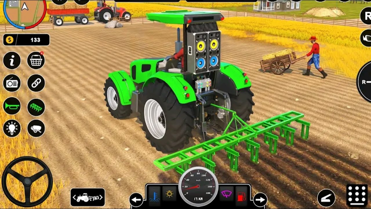 Tractor Offroad Driving 3d &mdash; Tractor Simulator Driving Games &mdash; Android GamePlay