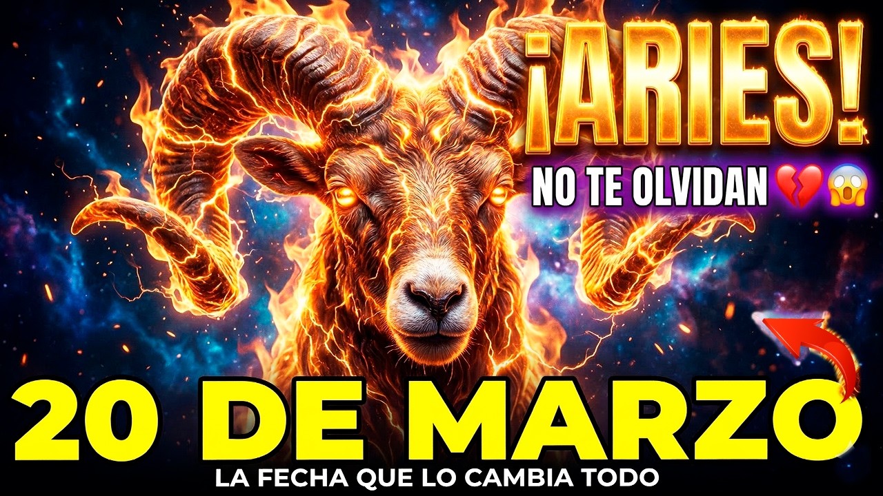♈ ARIES: ¡Se ACABÓ la ESCASEZ! 💰 La Revelación de HOY que Rompe tu KARMA y Trae un AMOR VERDADERO 🔥🎁