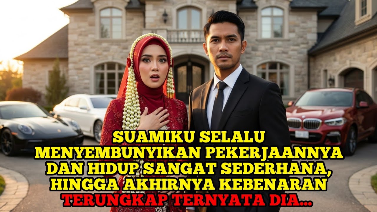 SUAMIKU SELALU MENYEMBUNYIKAN PEKERJAANNYA DAN HIDUP SEDERHANA, HINGGA AKHIRNYA...