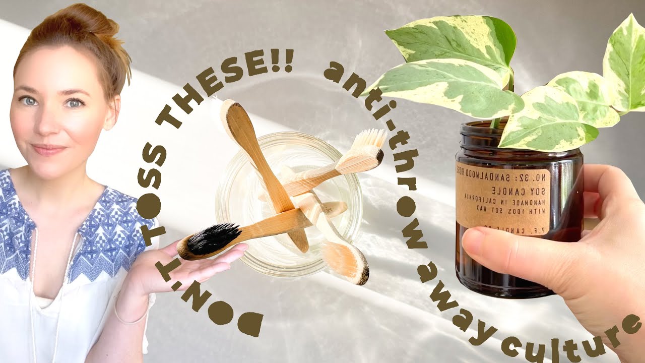things you should REUSE instead of throwing away!