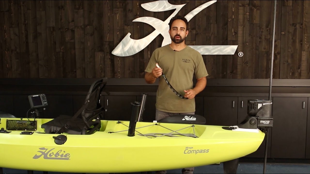 Hobie Compass Pedal Kayak: Power-Pole Anchor Installation