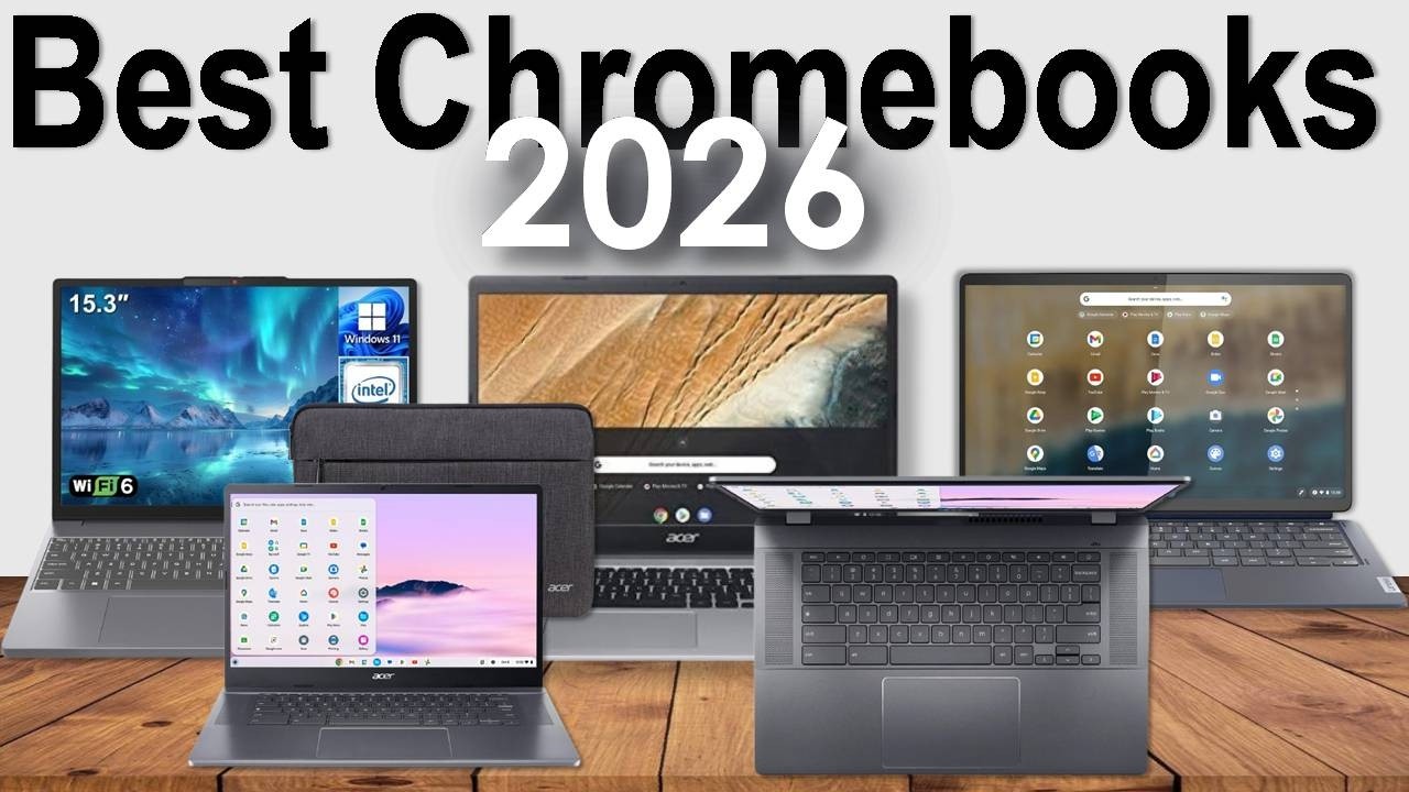 Best Chromebooks 2026 – Top 5 ChromeOS Laptops 2026