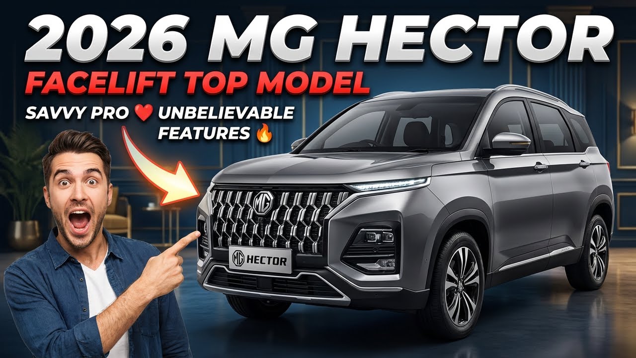 2026 MG HECTOR FACELIFT TOP MODEL SAVVY PRO ❤️ Feature Loaded Premium SUV 🔥