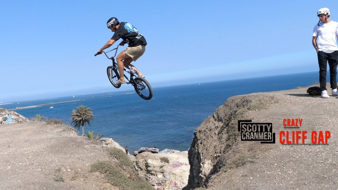 THE SCARIEST JUMP HE'S EVER DONE!