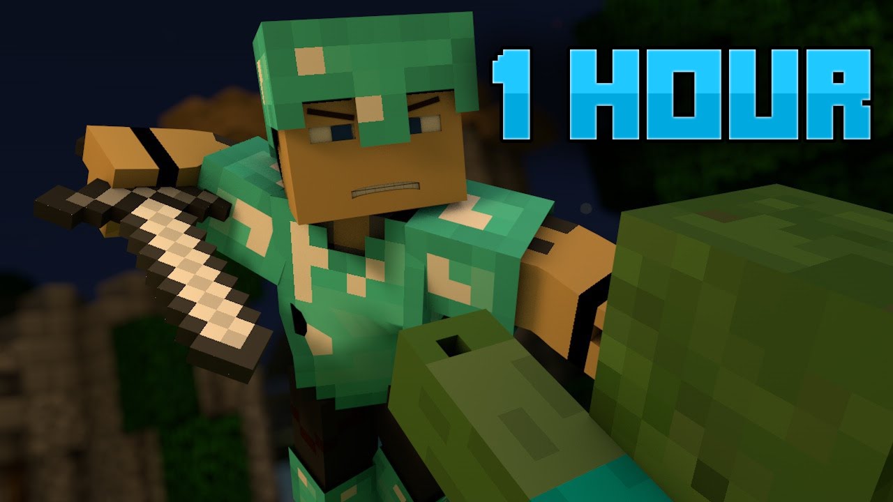 ♪ "Warfare" - A Minecraft Parody of Pompeii By Bastille (Music Video) [1 HOUR]