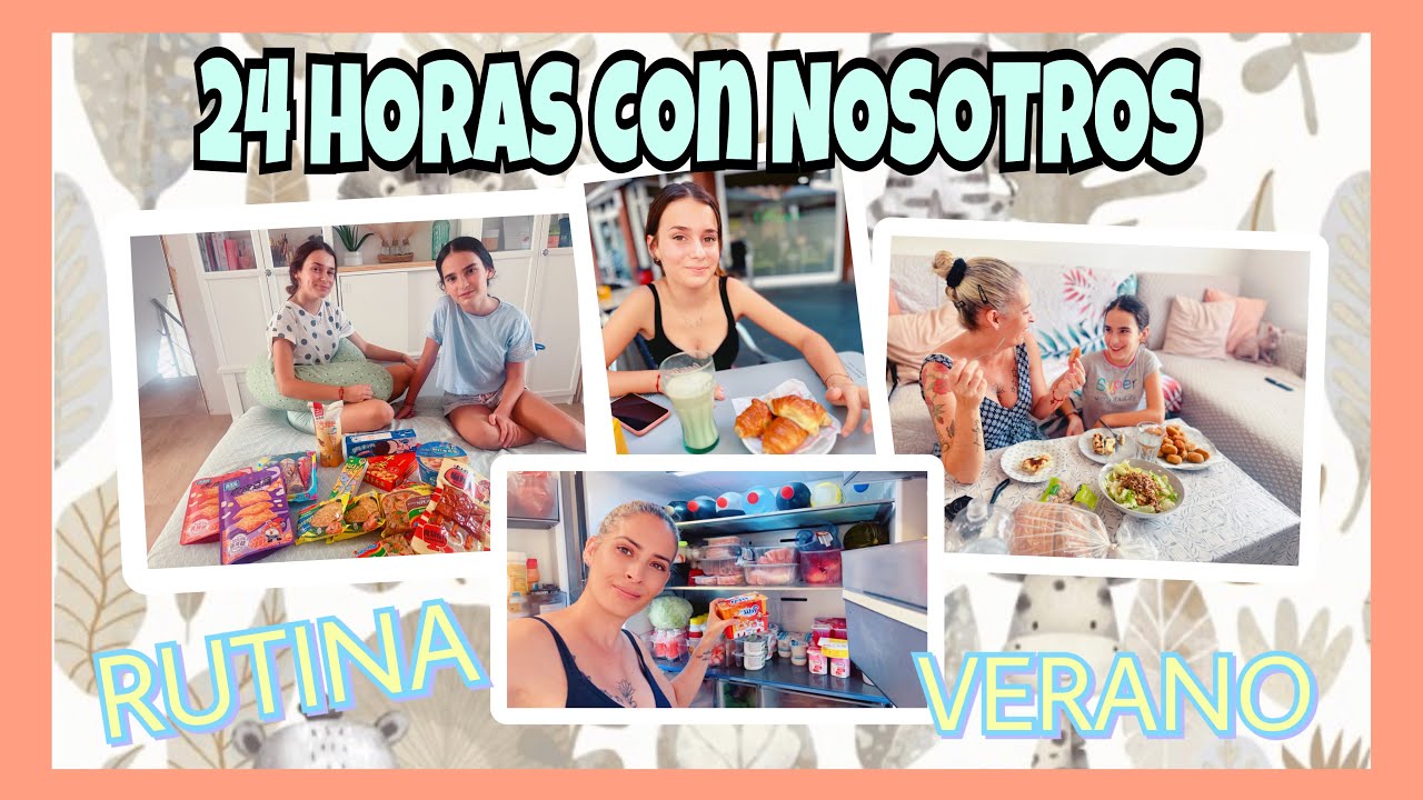 24 HORAS CON NOSOTROS!! RUTINA FAMILIAR 🏡