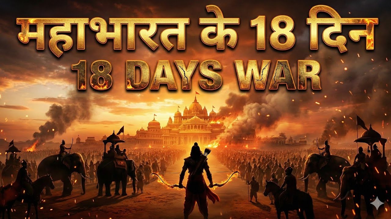 18 Days of Mahabharata War Explained | Kurukshetra Yudh Day by Day in Hindi