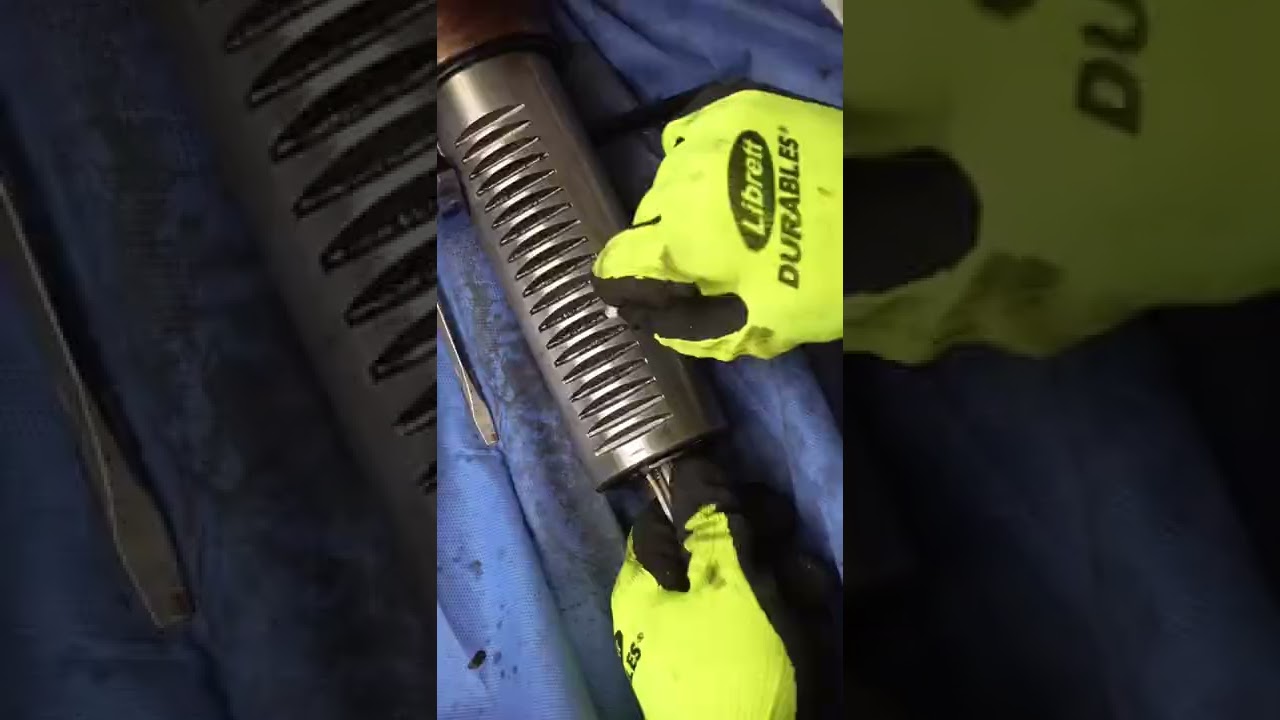 😱CRAZY BEFORE & AFTER 😱- DRILL PRESS SPINDLE RESTORATION #shorts #restoration #drill