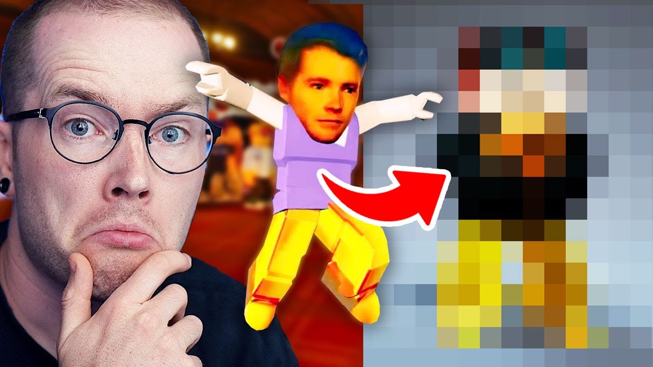 Изменение моего персонажа Roblox..
