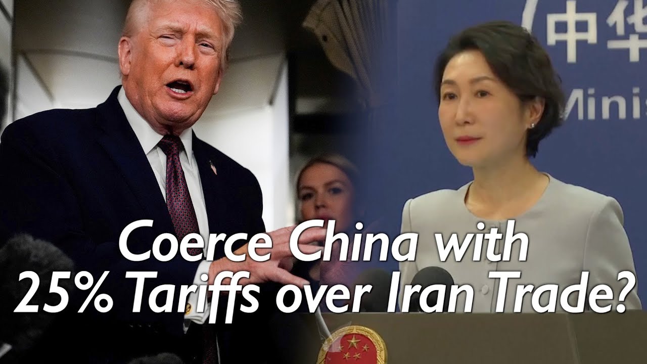 Chinese spokeswoman takes 4 questions on Iran involving Trump's tariff threats and BRICS wargames