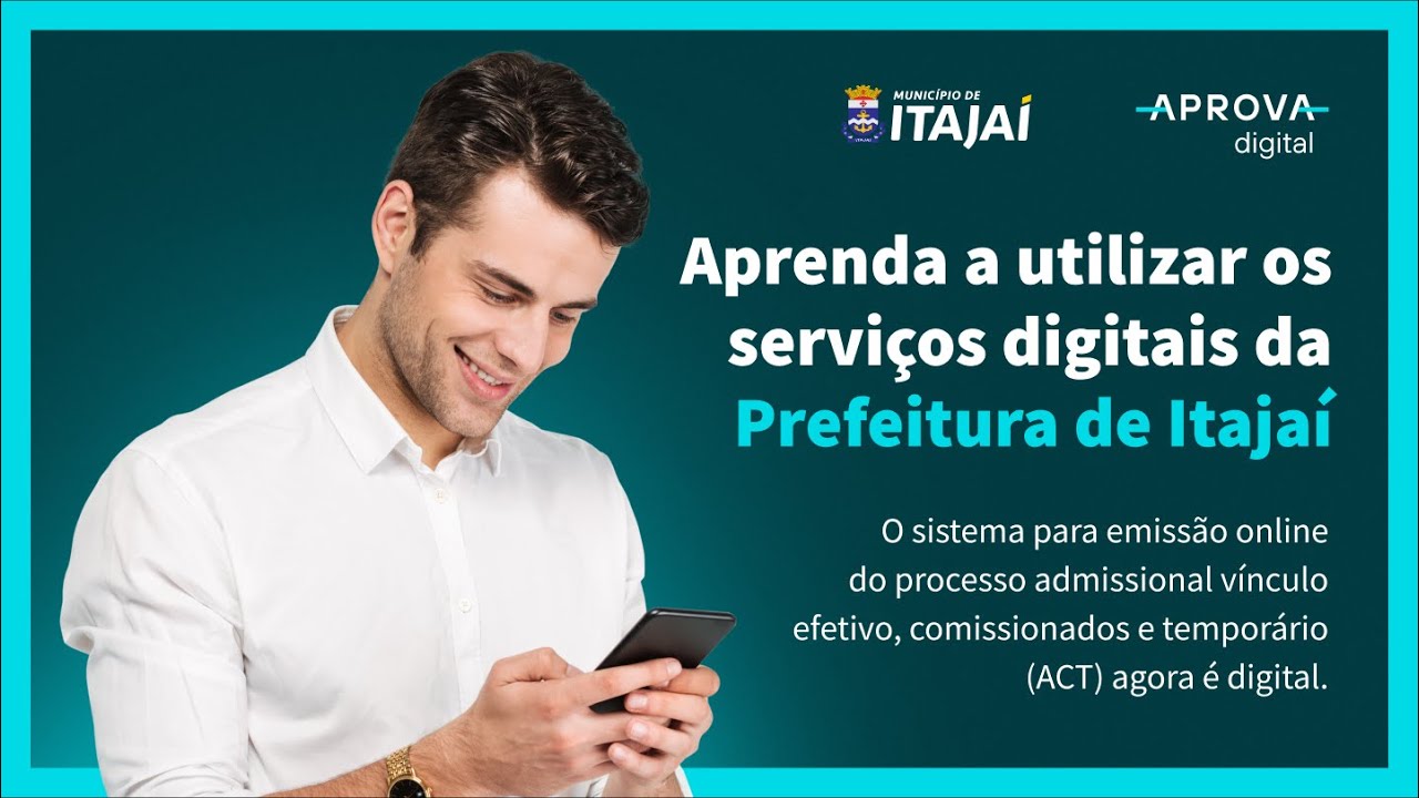 Prefeitura de Itajaí/SC - Treinamento aos Cidadãos | Aprova Digital