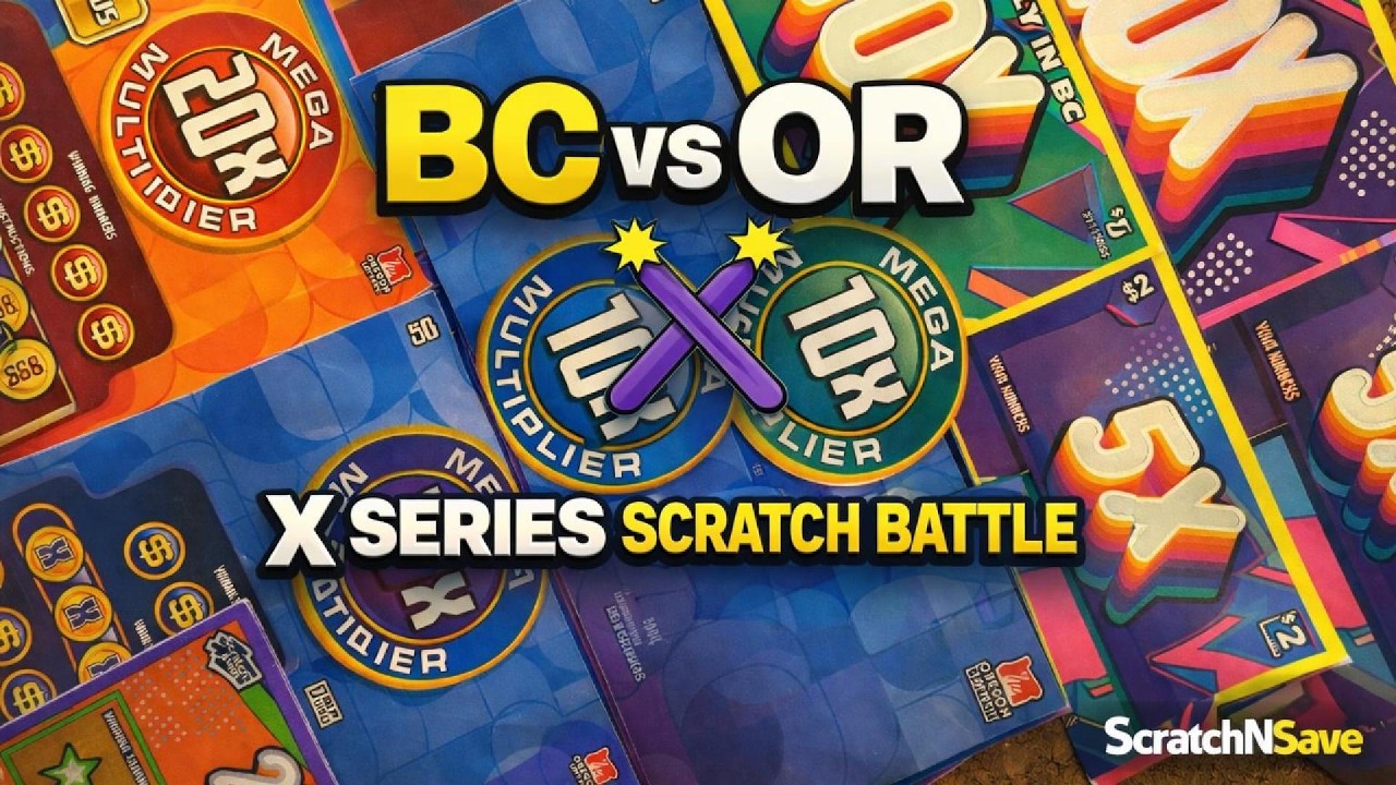 BC vs Oregon Scratch Tickets | 5X 10X 20X Multiplier Battle | Who will win?
