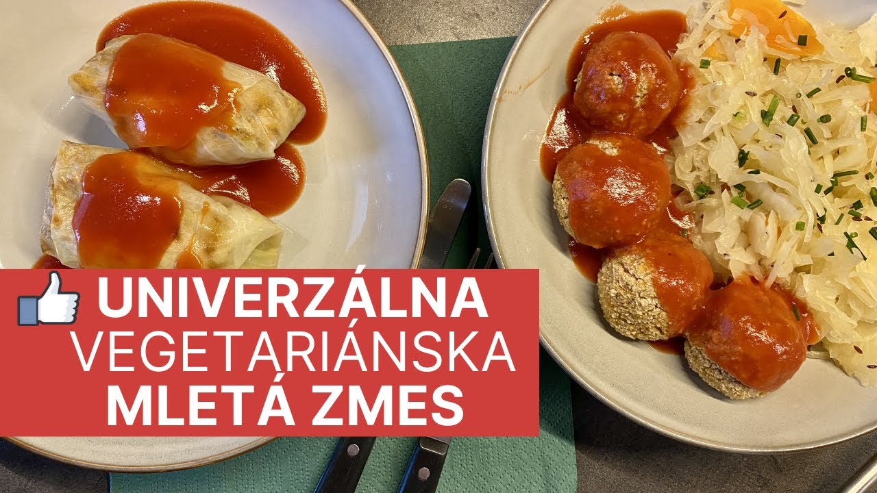 Univerzálna vegetariánska mletá zmes / Domáca rastlinná fašírková zmes