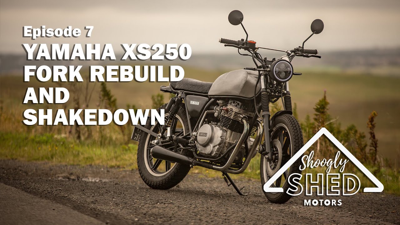 Shoogly Shed Motors, эпизод 7 &mdash; ремонт и обкатка вилки Yamaha XS250 Scrambler!