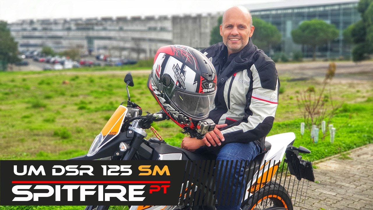 ★🔥🔴 UM DSR 125 SM  ★ Review & TestRide ★🔥🔴 - PORTUGUES 💯✅