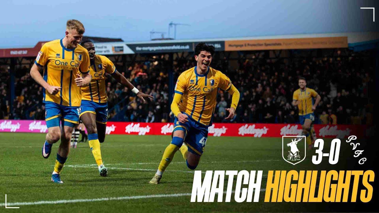 Highlights: Stags 3-0 Port Vale