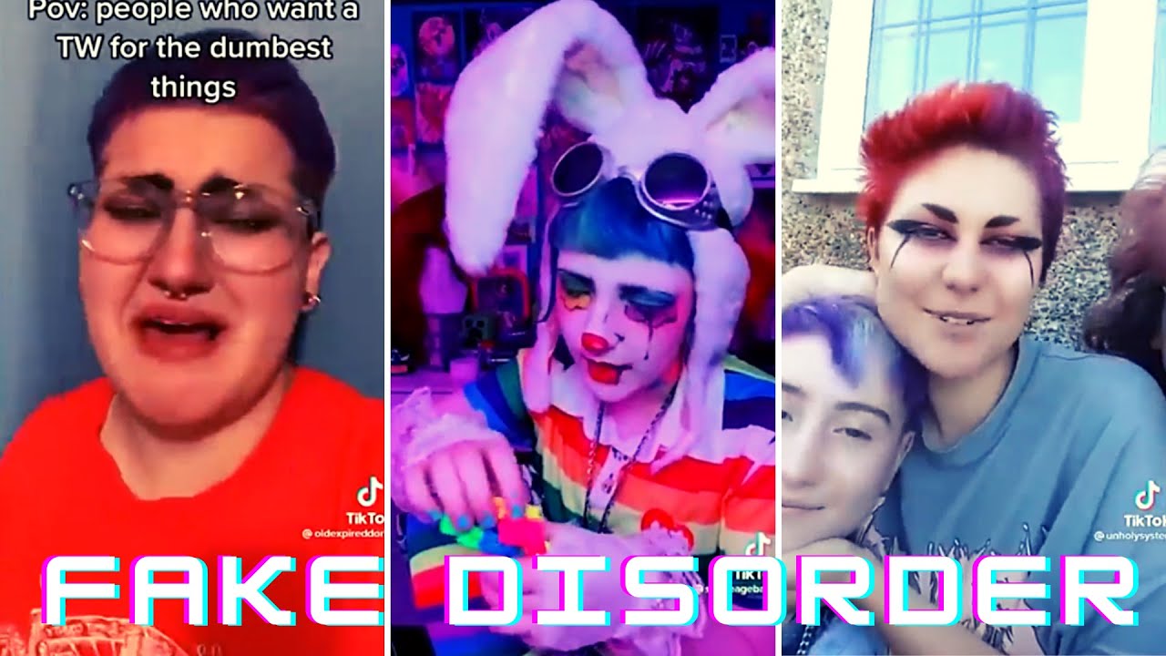 Fake Disorder Cringe - TikTok Compilation 3