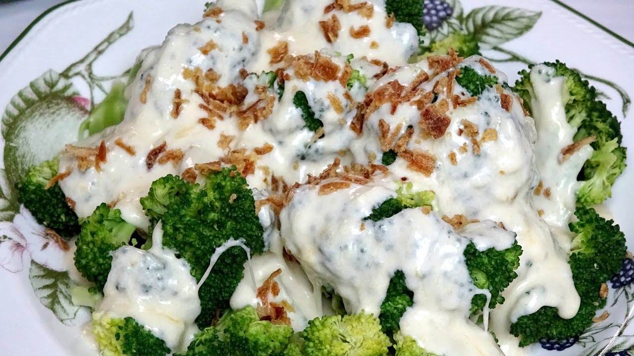 EL BRÓCOLI AL MICROONDAS!! CON SALSA SALUDABLE DE QUESO, EN MENOS DE 10 MINUTOS!!🤩MICROWAVE BROCOLI
