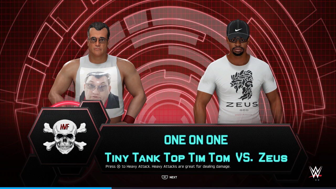 Tiny Tank Top Tim Tom vs Zeus